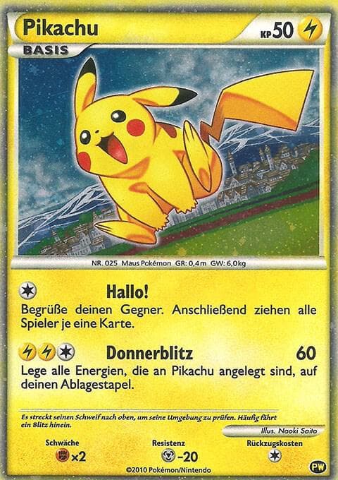 Pikachu (German)