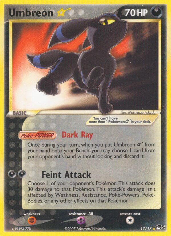 Umbreon Gold Star